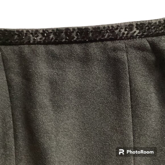 Vintage Harvè Benard Skirt - Black - Size 6 - Picture 3 of 7